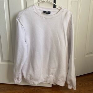 Classic White Men's Sweater